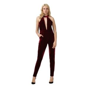 Stylish Round Collar Hollow Out Backless Jumpsuit